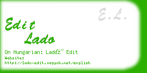 edit lado business card